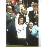 Franz Beckenbauer Germany Signed 12x 8 inch football photo. Good Condition. We combine postage on