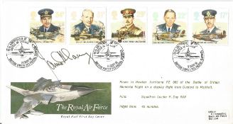 Battle of Britain top fighter ace James Ginger Lacey signed 1986 RAF FDC. Good Condition. We combine