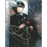 Where Eagles Dare Derren Nesbitt signed stunning 10 x 8 colour photo in scene from the movie as