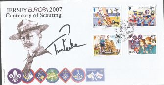 Astronaut Tim Peake signed 2007 Jersey Scouting FDC. Good Condition. We combine postage on