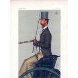 A Whip. Subject Lord Londesborough. 19/10/1878. These prints were issued by the Vanity Fair magazine