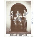 The Nashville Teens signed 10x8 photo. Good Condition. All autographs are genuine hand signed and