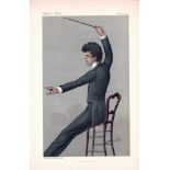 Cavalleria Rusticana. Subject Mascagni. 24/8/1893. These prints were issued by the Vanity Fair