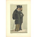 Power and Place. Subject Disraeli/Corrie. 16/12/1879. These prints were issued by the Vanity Fair