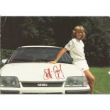Steffi Graf signed 6x4 colour photo. Good Condition. All autographs are genuine hand signed and come