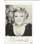 Elaine Paige Singer Signed Photo . Good Condition. All autographs are genuine hand signed and come