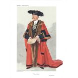 Vanity fair print collection. 2 prints The Lord Mayors these prints were issued by the Vanity Fair