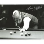 Snooker Terry Griffiths signed 10x8 black and white photo. Good Condition. All autographs are