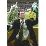 Martin O'Neill signed 12x8 colour photo pictured while manager of Celtic. Good Condition. All