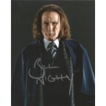 Bill Nighy signed 10x8 colour photo. Good Condition. All autographs are genuine hand signed and come