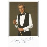 Terry Griffiths signed 6x4 colour photo. Good Condition. All autographs are genuine hand signed