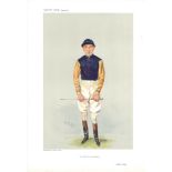 He rides. Subject William Griggs. 28/11/1906. These prints were issued by the Vanity Fair magazine