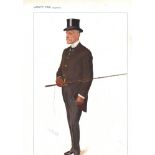 Vanity fair print collection. 2 prints Horsemen - Charlie and Horses. These prints were issued by