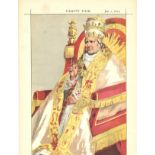 The Infallible. Subject Pius XI. 1/1/1870. These prints were issued by the Vanity Fair magazine