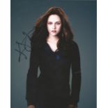 Kristen Stewart signed 10x8 colour photo. Good Condition. All autographs are genuine hand signed and