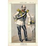 The Ablest statesman in Europe. Subject Bismarck. 15/10/1870. These prints were issued by the Vanity