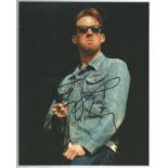 Ricky Wilson Kaiser Chiefs Singer Signed 8x10 Photo . Good Condition. All autographs are genuine