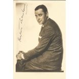 Herbert Marshall signed 8x6 vintage photo. (23 May 1890 - 22 January 1966) was an English stage,