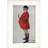 The General. Subject Bissett. 3/12/1881. These prints were issued by the Vanity Fair magazine