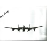 617 Squadron. 8x12 inch photo signed by 617 Squadron pilot Benny Goodman who flew on many of the