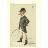 Bucks. Subject Sir Robert B-Harvey. 7/11/1885. These prints were issued by the Vanity Fair