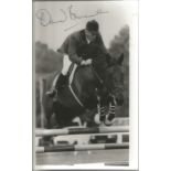 David Broome signed 6x4 black and white photo. Good Condition. All autographs are genuine hand