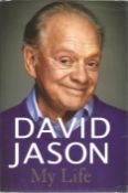 David Jason signed hardback book titled My Life signature on the inside title page. 392 pages.