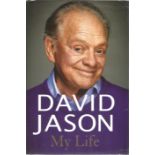 David Jason signed hardback book titled My Life signature on the inside title page. 392 pages.