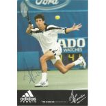 Tim Henman signed 6x4 colour promotional photo. Good Condition. All autographs are genuine hand