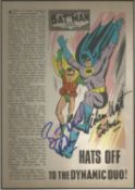 Batman and Robin animated story board Batman with Robin The Boy Wonder Hats Off To The Dynamic Duo