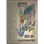 Batman and Robin animated story board Batman with Robin The Boy Wonder Hats Off To The Dynamic Duo