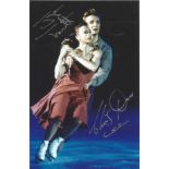 Torvill and Dean signed 6x4 colour photo. Good Condition. All autographs are genuine hand signed and