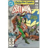 DC Comic Detective Comics Batman No 521 Dec signed on the cover by Jim Aparo. Good Condition. All