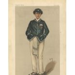 Pembroke. Subject Rev Smith. 28/1/1888. These prints were issued by the Vanity Fair magazine between