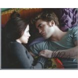 Robert Pattinson signed 10x8 colour photo. Good Condition. All autographs are genuine hand signed