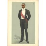 Khartoum. Subject Kitchener. 23/2/1899. These prints were issued by the Vanity Fair magazine between