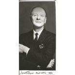 John Gielgud signed 7x4 black and white photo. Good Condition. All autographs are genuine hand