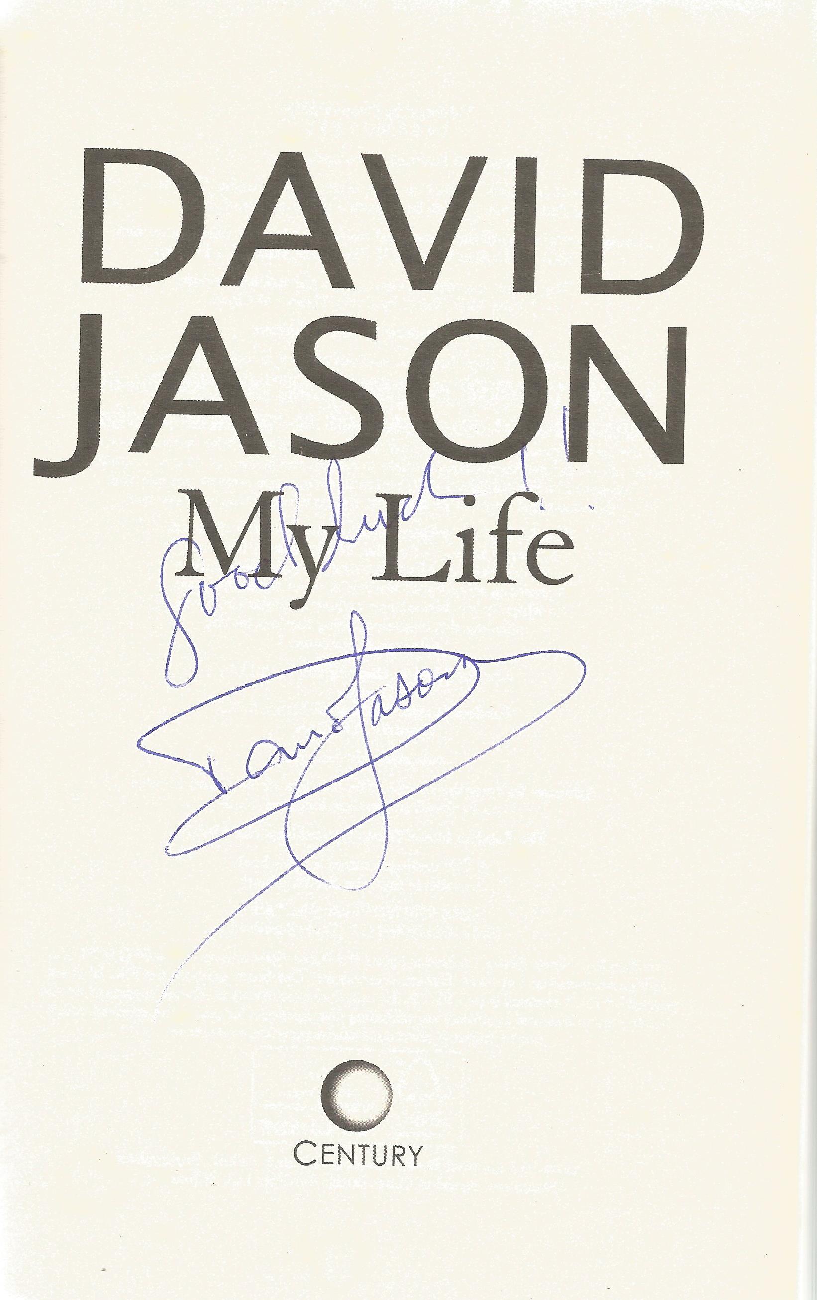 David Jason signed hardback book titled My Life signature on the inside title page. 392 pages. - Image 2 of 2