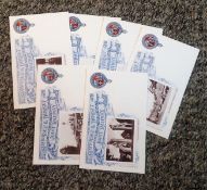 Somerset and Dorset Railway post card collection set of six Dalkeith 1000 set limited edition only