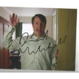 David Mitchell Comedian Signed 8x10 Photo . Good Condition. All autographs are genuine hand signed