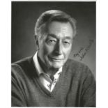 John Neville signed 10x8 black and white photo. Dedicated. Good Condition. All autographs are