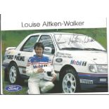 Louise Aitken-Walker signed 6x4 colour photo. Good Condition. All autographs are genuine hand signed