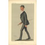 Pro Champion. Subject Searle. 7/9/1889. These prints were issued by the Vanity Fair magazine between
