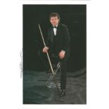 Jimmy White signed 6x4 colour photo. Good Condition. All autographs are genuine hand signed and come