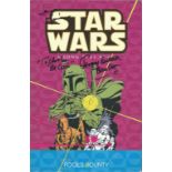 Star Wars softback book A Long Time Ago signed on the cover by Boba Fett Jeremy Bulloch and one