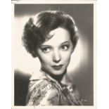 Jessie Matthews signed 10x8 black and white photo. (11 March 1907 - 19 August 1981) was an English