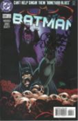 DC Comic Batman Can't Help Singin Them Boneyard Blues 539 Feb 97 signed by creator Bob Kane. Good