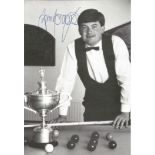 John Parrott signed 7x5 black and white photo. Good Condition. All autographs are genuine hand