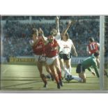 Tony Adams Signed Arsenal 8x12 Photo . Good Condition. All autographs are genuine hand signed and