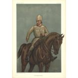 The Cavalry Division. Subject John French. 12/7/1900. These prints were issued by the Vanity Fair